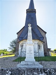 L'Église Saint-Denis et le Monument aux Morts - Rebets
